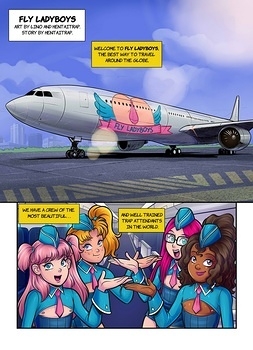 8 muses comic Fly Ladyboys image 2 