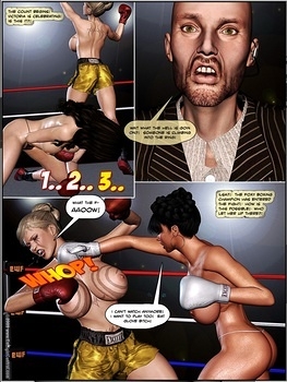 8 muses comic Foxy Boxing - Maria VS Victoria image 13 