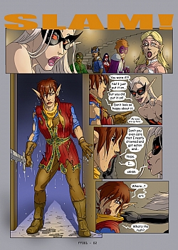 8 muses comic Friends Fight - Resolution image 3 