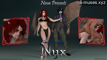 8 muses comic Gamers On Duty - Nyx image 1 