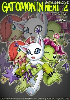 8 muses comic Gatomon In Heat 2 image 1 