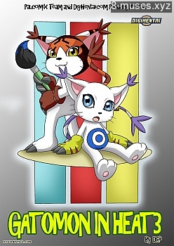 Gatomon In Heat 3 XXX comic