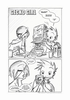 8 muses comic Gecko Girl image 2 