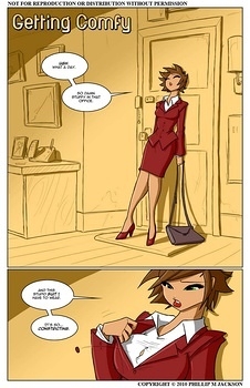 8 muses comic Getting Comfy image 2 