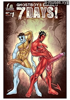 Ghostboy And Diablo – 7 Days XXX comic