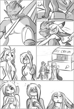 8 muses comic Googirls Beach Party image 2 