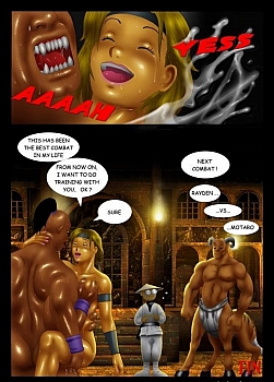 8 muses comic Goro vs Sonya image 10 