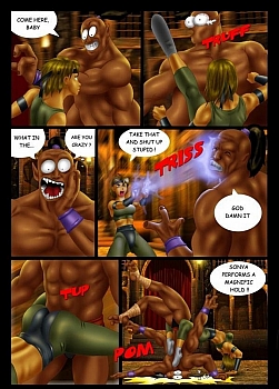 8 muses comic Goro vs Sonya image 3 