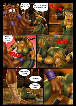 8 muses comic Goro vs Sonya image 4 