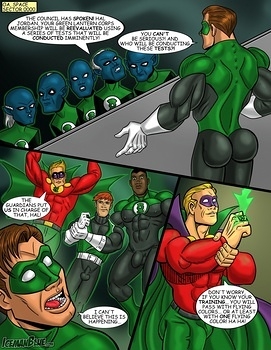8 muses comic Green Lantern image 2 