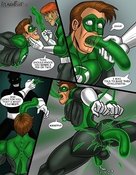 8 muses comic Green Lantern image 4 