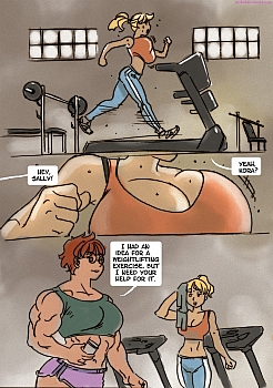 8 muses comic Gym Story image 2 