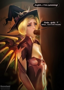 8 muses comic Halloween Party With Mercy image 12 