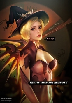 8 muses comic Halloween Party With Mercy image 5 