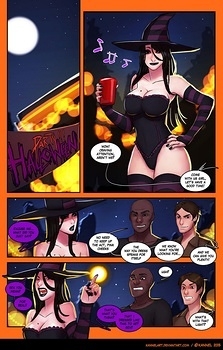 8 muses comic Halloween Special 2015 image 2 