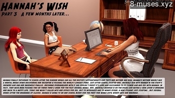 8 muses comic Hannah's Wish 3 image 1 