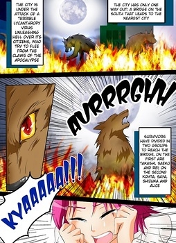 8 muses comic High School Of The Werewolf 1 image 2 