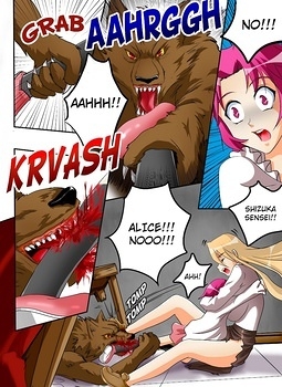 8 muses comic High School Of The Werewolf 1 image 7 