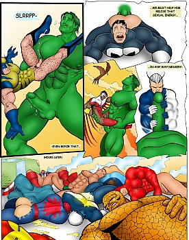 8 muses comic Hulk In Heat image 6 