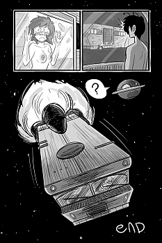 8 muses comic In Space, No One Can Hear You Shlick 1 image 17 