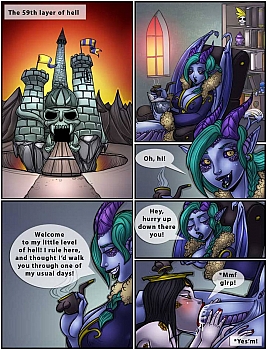 8 muses comic It's Good To Be A Demon King image 2 