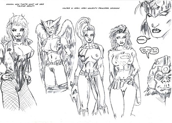 8 muses comic Justice League XXX image 23 