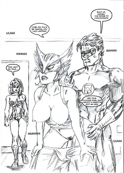 8 muses comic Justice League XXX image 6 