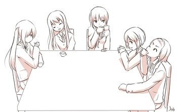 8 muses comic K-ON Transformations image 2 