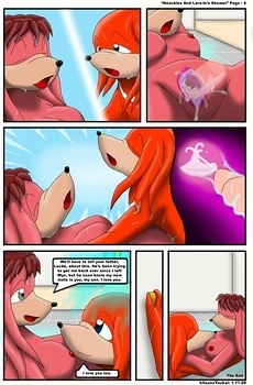 8 muses comic Knuckles And Lara-Le's Shower image 7 
