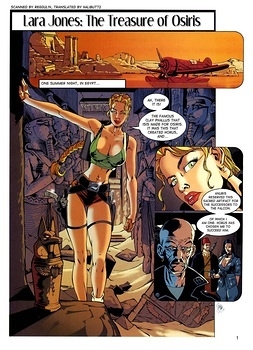 8 muses comic Lara Jones - The Treasure Of Osiris image 2 
