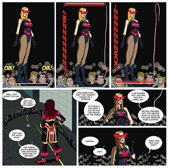 8 muses comic Laser Lady image 10 