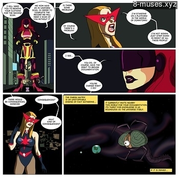 8 muses comic Laser Lady image 11 