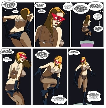 8 muses comic Laser Lady image 16 