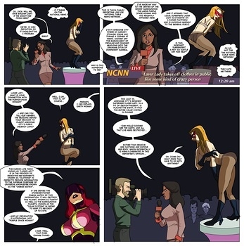 8 muses comic Laser Lady image 17 