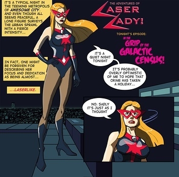 8 muses comic Laser Lady image 2 