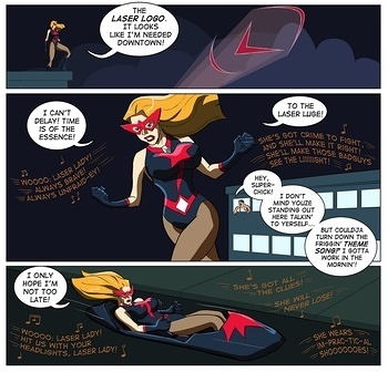 8 muses comic Laser Lady image 3 