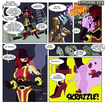 8 muses comic Laser Lady image 31 