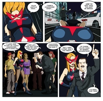 8 muses comic Laser Lady image 4 