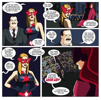 8 muses comic Laser Lady image 6 