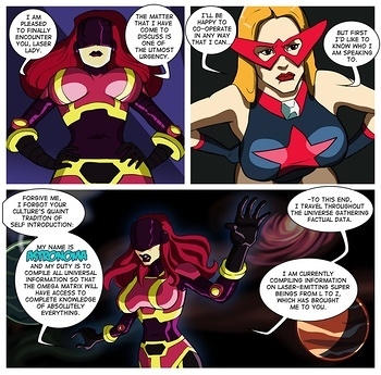 8 muses comic Laser Lady image 7 