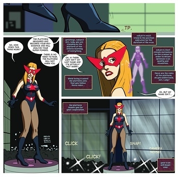 8 muses comic Laser Lady image 9 