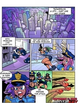 8 muses comic Lilly Heroine 1 - Danger Of The Big City image 2 