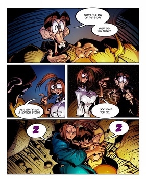 8 muses comic Lilly Heroine 18 - Halloween Stories image 12 