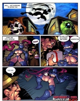 8 muses comic Lilly Heroine 6 - Happy Halloween image 3 