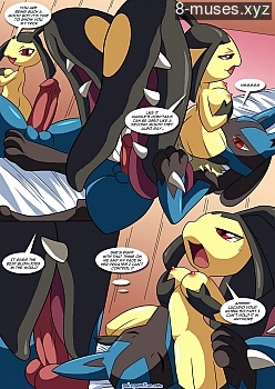 8 muses comic Lucario's Gift image 11 