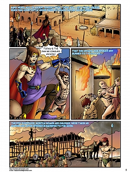 8 muses comic Lycaon The Wolf God image 2 