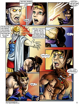8 muses comic Lycaon The Wolf God image 6 