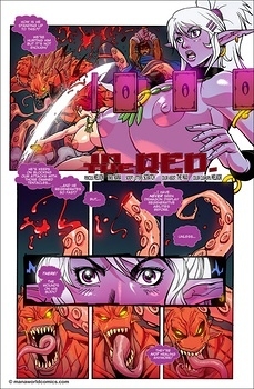 8 muses comic Mana World 12 - In The Red image 2 