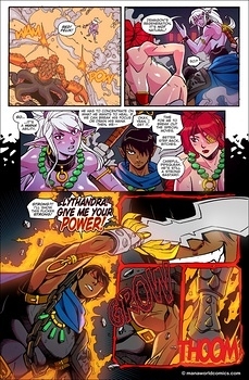 8 muses comic Mana World 12 - In The Red image 3 