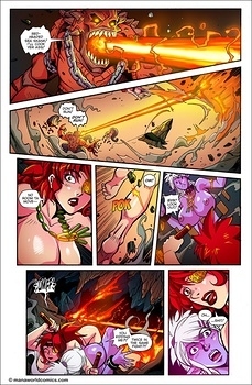 8 muses comic Mana World 12 - In The Red image 6 